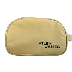 Atley James Harmon Toiletry Bag, Zipper Travel Cosmetic Bag, Olive Green NWT